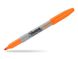 Sharpie Fine Neon Orange Marker