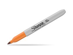 Sharpie Permanent Marker fine orange