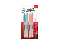 Sharpie Permanent Markers Fine Point Pastel Colours 4 pcs.