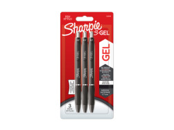 Sharpie S-Gel Gel Pens 0.7mm - black Ink - 3 pcs.