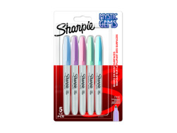 Sharpie Permanent Marker Set MYSTIC GEMS 5 pcs.