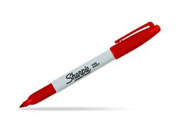 Sharpie Permanent Marker fine Red - 1 pcs.